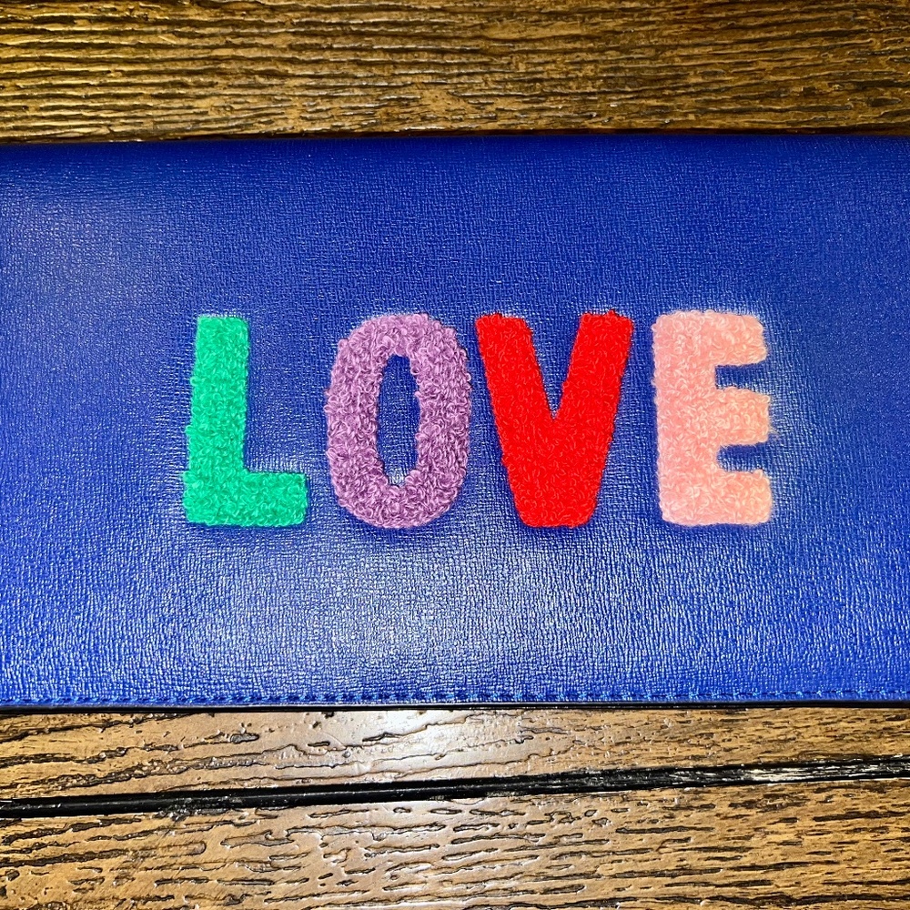 New Fun, Bright LOVE Clutch/Wristlet